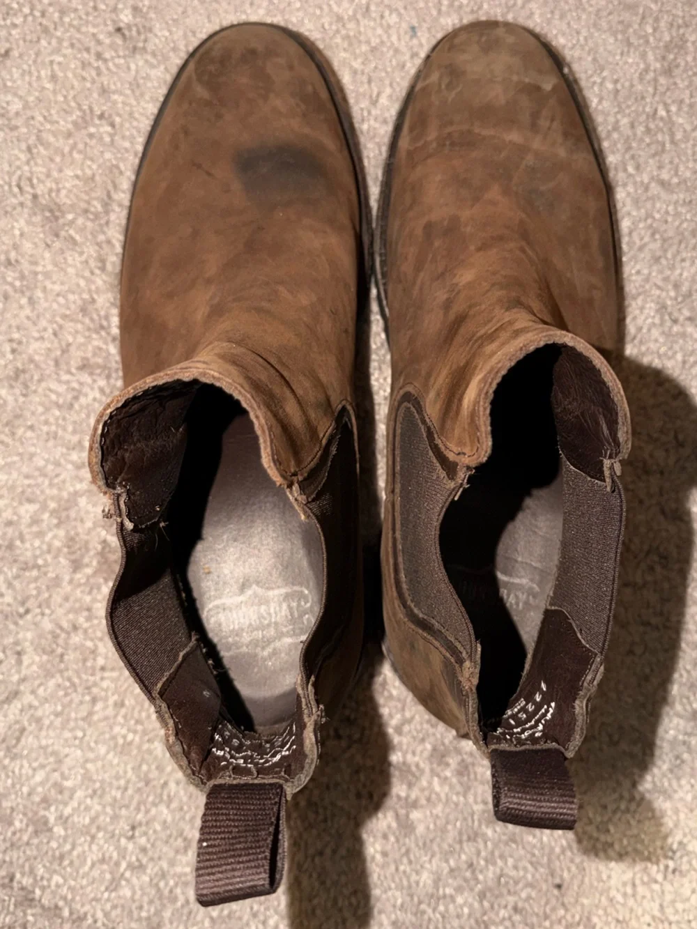 Men's Thursday Boots Brown Chelsea Boots - Classic Slip-On Work Style
